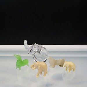Damaged Animal Figurines For Mosaic Crafts Assemblage Creative Projects